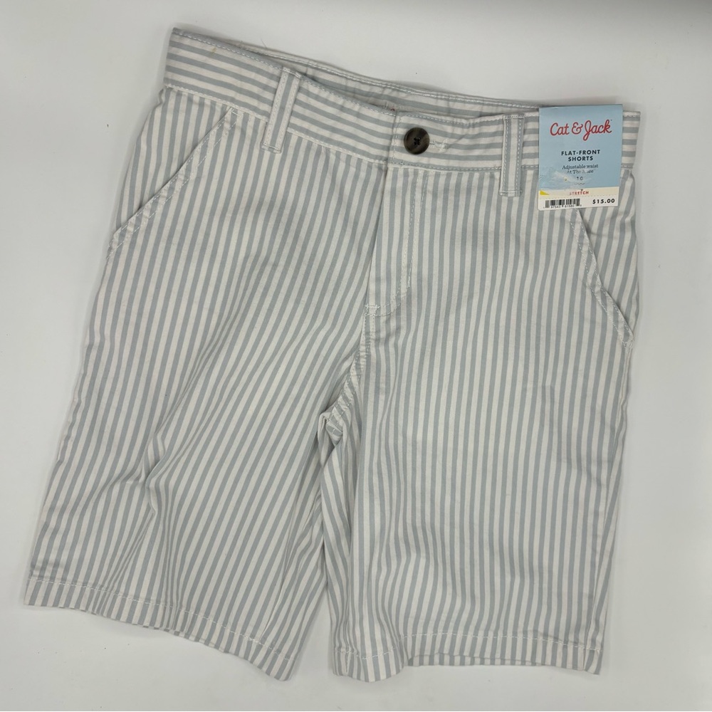 Cat & Jack Gray Flat Front Shorts